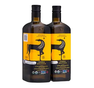 Terra Delyssa Organic Extra Virgin Olive Oil 1L Pack of 2 Pure Natural Ingredients
