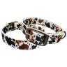 Cow Print Nylon Dog Collar, Durable Dog Accessories for Canine Daily Wear