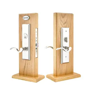 Emtek 3151ACLH Lever x Lever Dummy , Harrison Mortise , Arts and Crafts Lever , LH