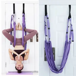 FlexiStretchFitness Hip Stretch Yoga Sling – Full‑Body Flex Boost, Wide Soft Strap, Ideal for Yoga, Pilates & Rehab Yoga Belt