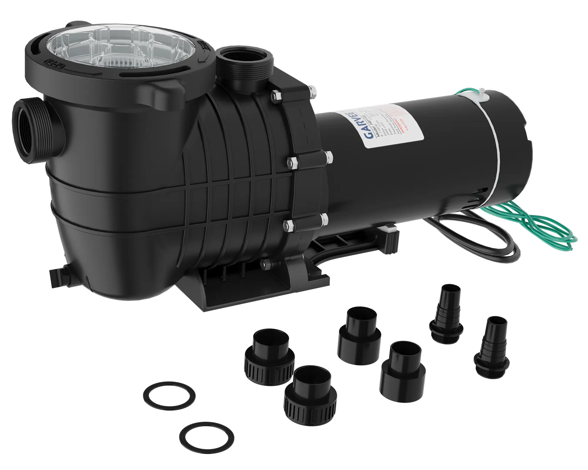 2.0 HP Swimming Pool Pump – 1500W High-Efficiency Pool Pump with Up to 7100 GPH Flow, 110-120V Replacement Pump for Above-Ground & In-Ground Pools, Includes Strainer Basket for Easy Debris Filtering, Powerful Water Circulation for Cleaner Pool Maintenance