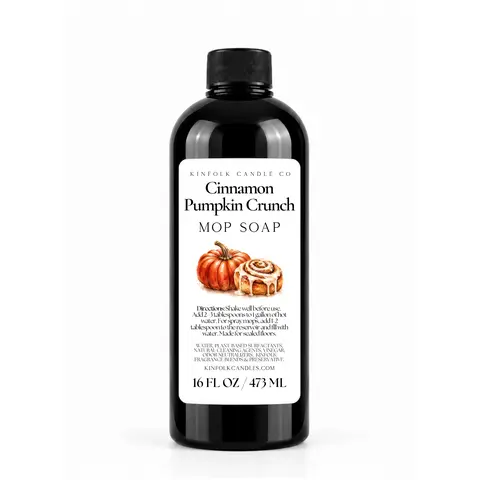 Fall Mop Soap | Scented Floor Cleaner for Sealed & Vinyl Floors | Cozy Autumn Fragrances | Concentrated Streak-Free Mopping Solution