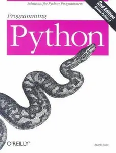 USED-Programming Python, Second Edition with CD by Mark Lutz (Paperback)