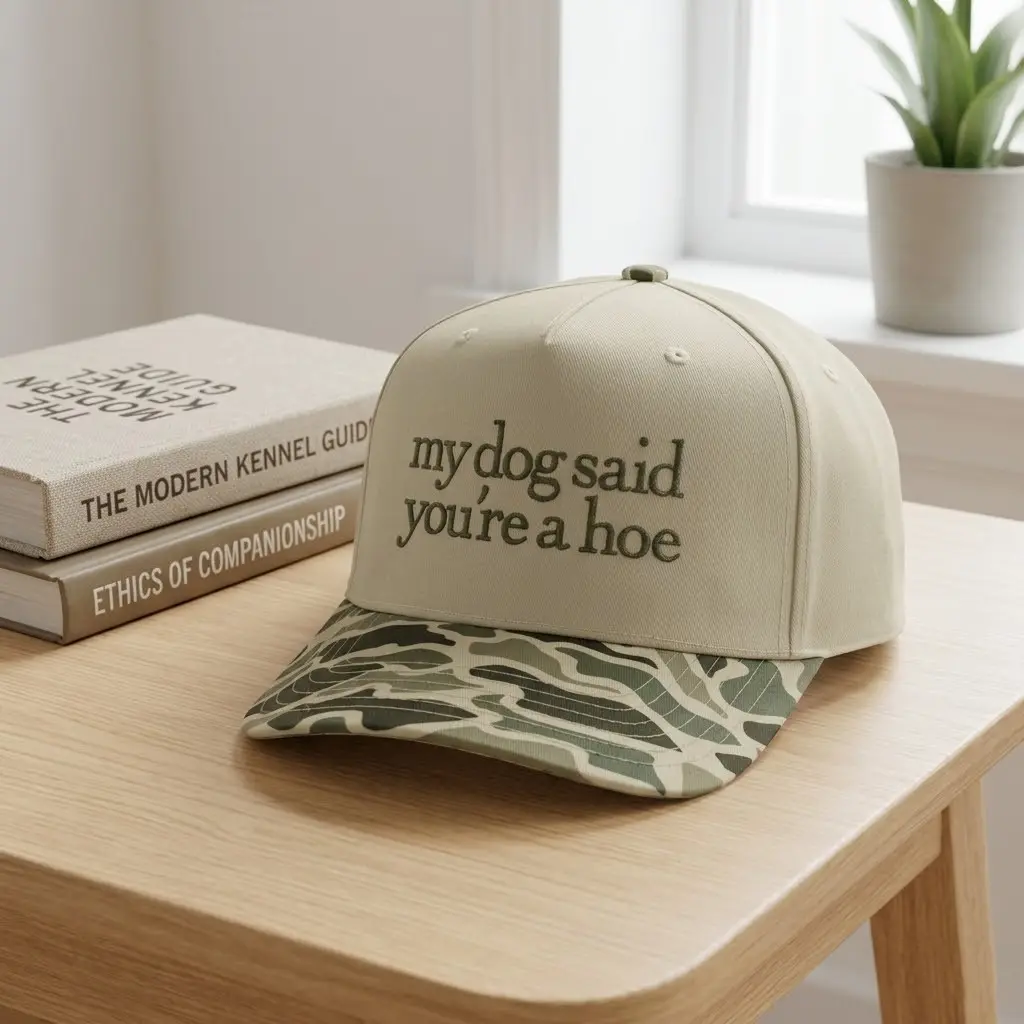 My Dog Said You're A Hoe Embroidered Trucker Hat