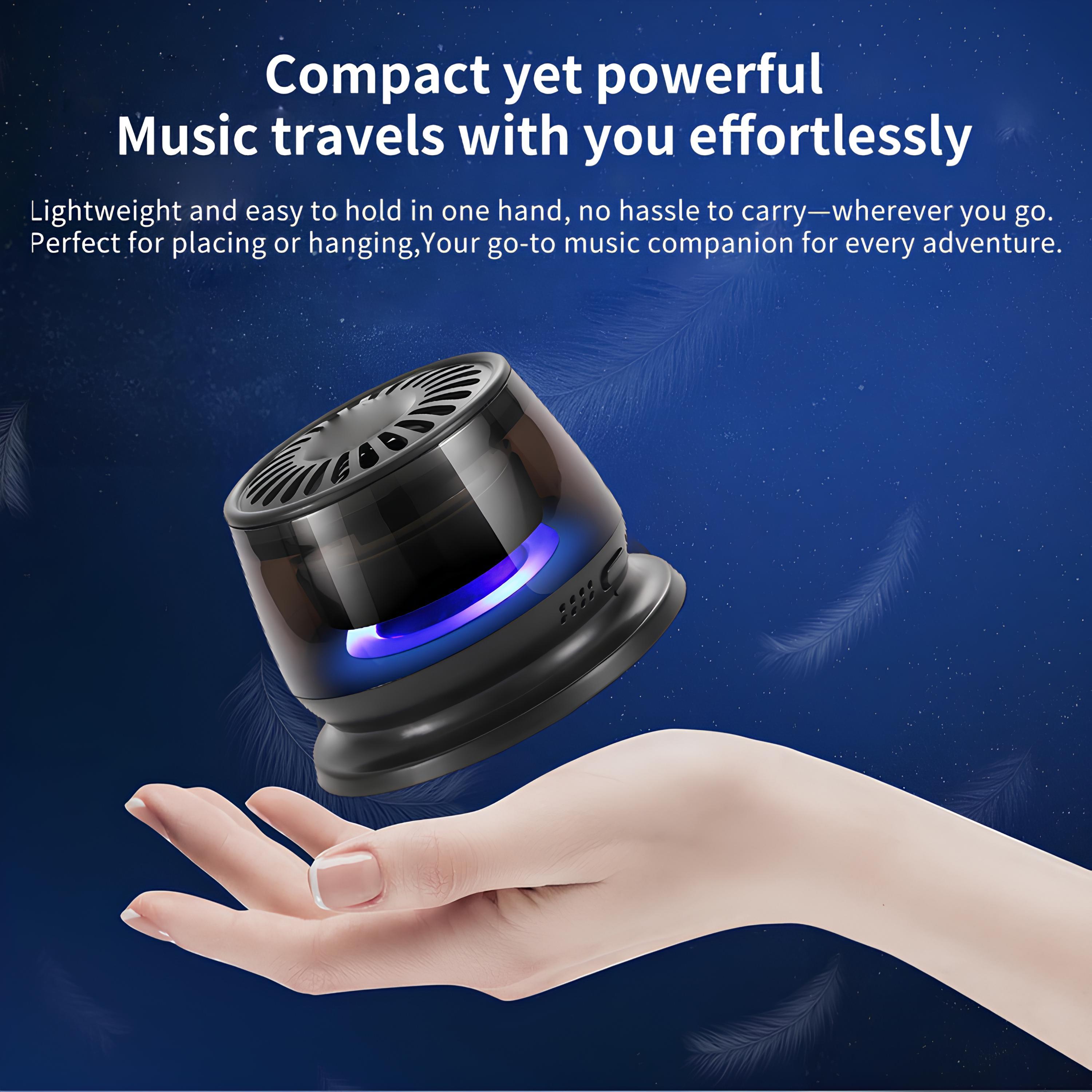 G200 Magnetic Bluetooth Speaker,Portable Mini Bluetooth Speaker with Phone Stand,Game Mode,7H Playtime,TWS,RGB Light,Perfect Teen Gift for Camping & Home Decor