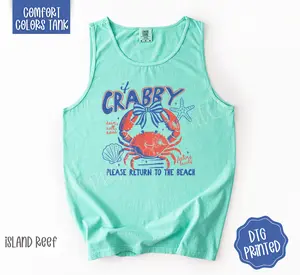 If Crabby Comfort Colors Tank top