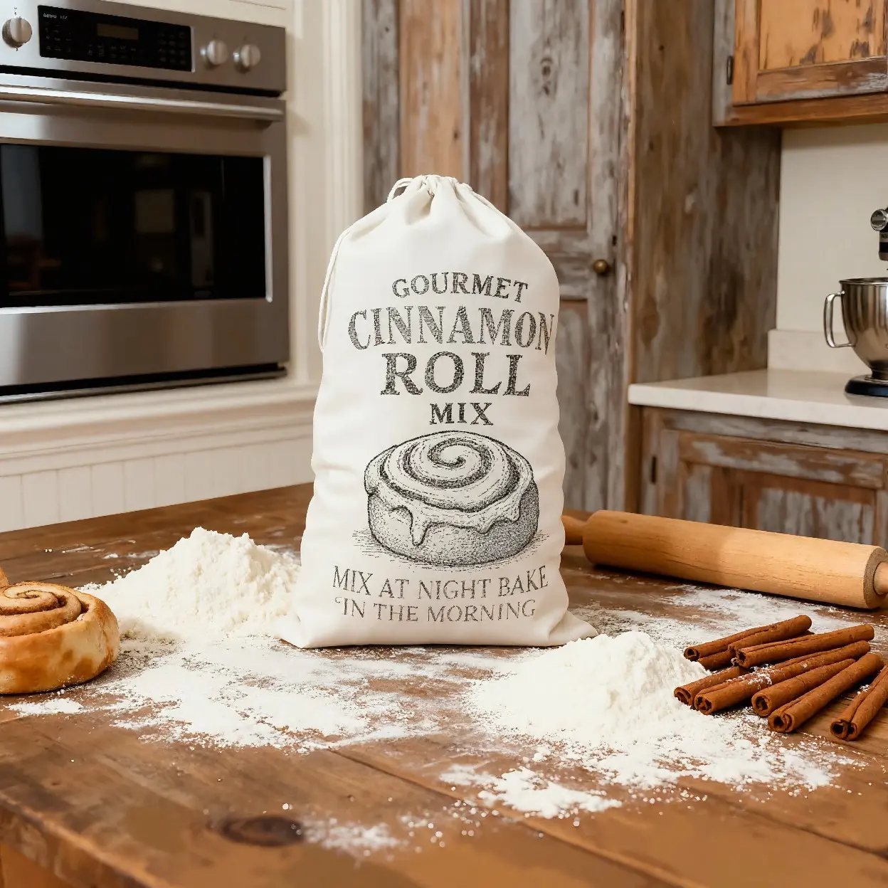 World-Famous Cinnamon Roll Mix – Easy Overnight Rise (Makes 6 Rolls)