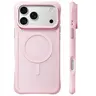 ORNARTO MagSafe Airbuffer Protective Phone Case - Military-Grade Casing, Strong Magnet, Airbag Shockproof, Scratch-Resistant Transparent Cover for iPhone 18,17,16,15 Series Handheld Devices (Mobile Phone Accessories)