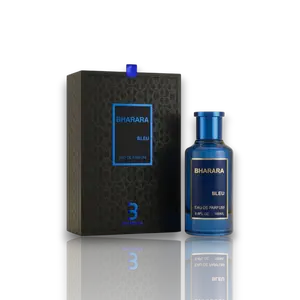 Bharara | Bleu | Men's Fragrance | 100 ML 3.4 OZ | Eau De Parfum | Rum - Black Pepper & Bergamot