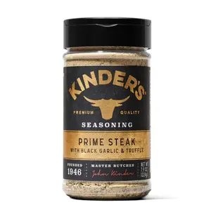 Kinder's Prime Steak with Black Garlic and Truffle Seasoning, 7.9 oz.