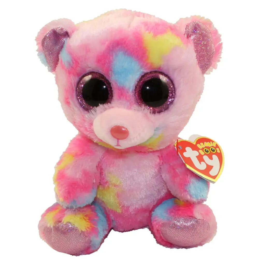 TY Beanie Boos - FRANKY the Bear (Glitter Eyes) (Regular Size - 6 inch)