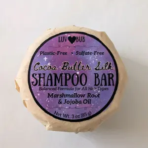 Shampoo Bar - Natural Hair Care Solution for Gentle Cleansing and Detangling