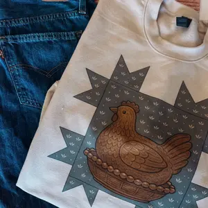 Hen in Nest Comfort Color Tee