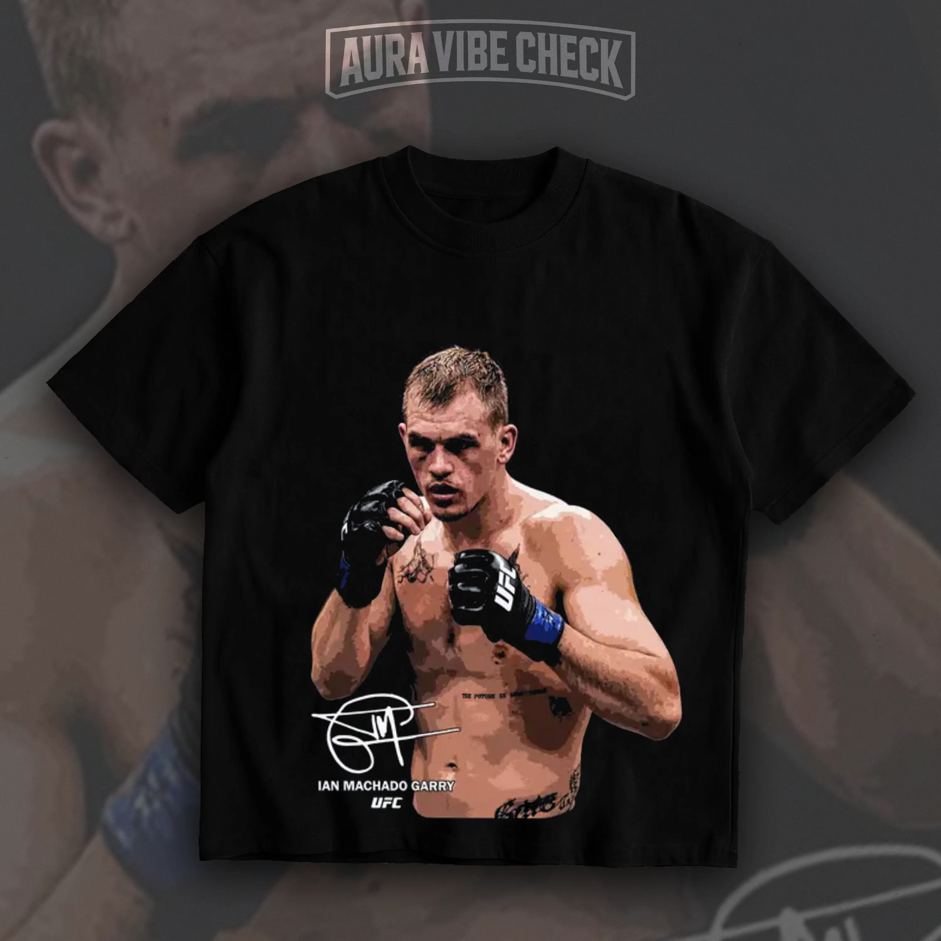 Ian Machado Garry T-Shirt Vintage The Future Irish MMA Fighter Heavyweight Streetwear Boxing Sport Tee