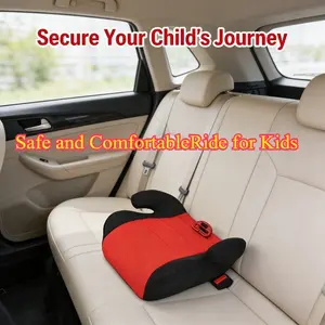 2026 New Car Child Safety Seat Booster Pad, Multi-Color Options, High Density Cushion, Reinforced Buckle Design, Universal Fit, Comfortable and Stable, Car Safety Seats