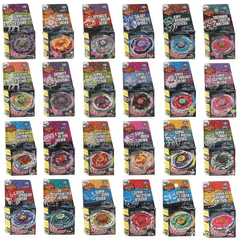 BB28 to BB114 Styles 4D Metal Fusion Spinning Top Battling Game Gift Toys