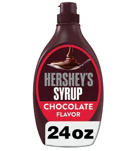 HERSHEY'S Chocolate Syrup Bottle, 24 ounces