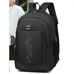 Spacious Men's Backpack with Laptop Sleeve - Durable Casual Design for School, Work and Travel, Large Capacity Bag Ideal for Students, Commuters and Business Professionals