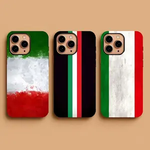 Italy Flag Phone Case, National Flag Aesthetic Cover for iPhone 17 Pro Max, 15 Plus, 14, 13, 12, 11, XS & Samsung S25, S24, S23, Pixel 9 Pro
