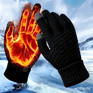 A Pair Winter Gloves for Men And Women - Thermal Insulated, High Quality, Windproof, Touchscreen Compatible, Perfect Christmas Gifts for Boyfriend, Girlfriend, Him, Her, Unisex for Outdoor Activities