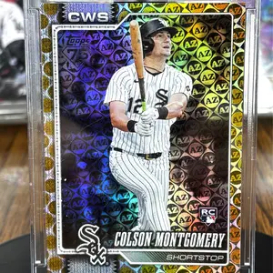 2026 Topps Series 1 Colson Montgomery SSP RC Spring Training Gold 12/50