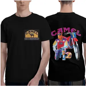 2026 Camel Car Cigarette T-Shirt Vintage Cotton T-Shirts Short Sleeve Streetwear Women's Men Motorsport T-Shirt Summer Popular.png