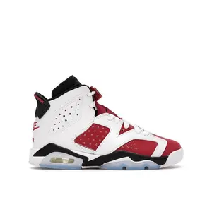 Jordan Kid's 6 Retro Carmine (2021) Basketball Shoes, from StockX