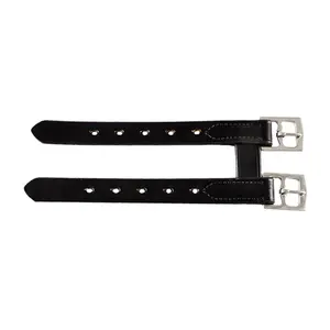 Jacks  Girth Extender Leather, Black
