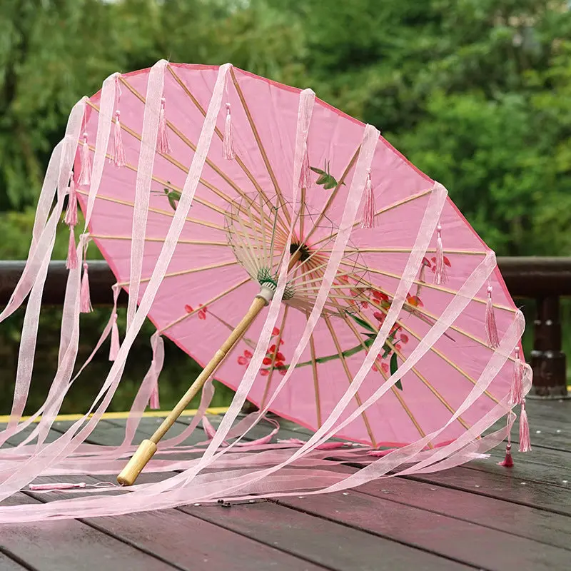 Antique Tassel Umbrella