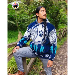 Wolf & Dreamcatcher II Alpaca Jacket
