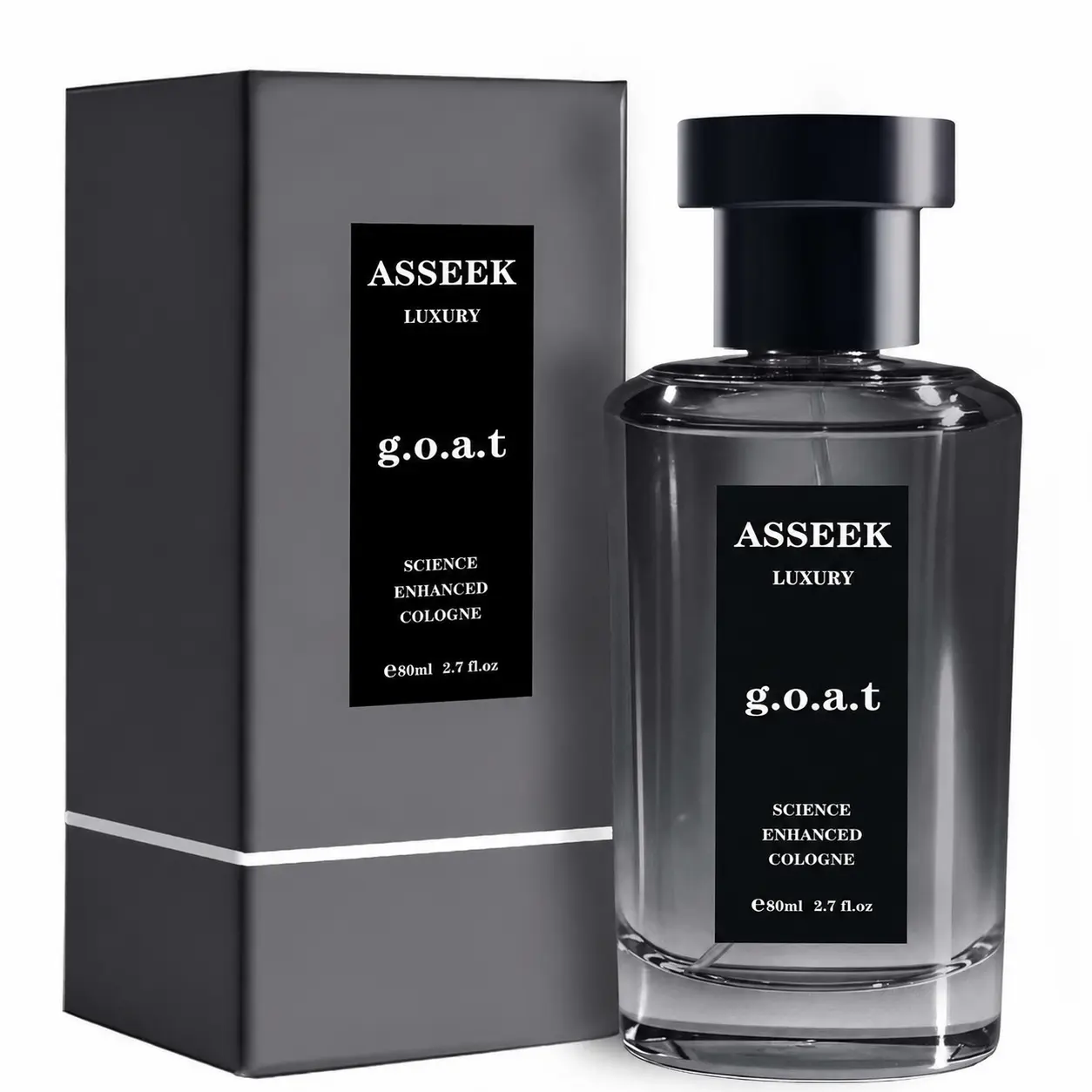ASSEEK Midnight Marine Man Men's Perfume-OceanAroma 80ml Woody Amber Fragrance Eau deParfum Long Lasting Cologne Gift -Edp Intense