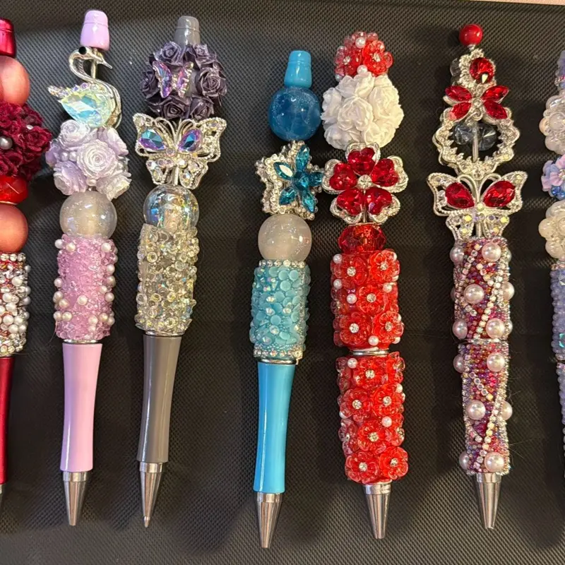 Beaded pens