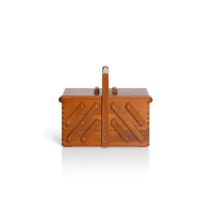 Dark Wood Sewing box