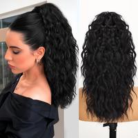 Black Claw clip Ponytails