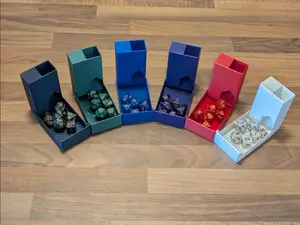 Portable Dice Tower and Storage Portable Dice Tower and Storage