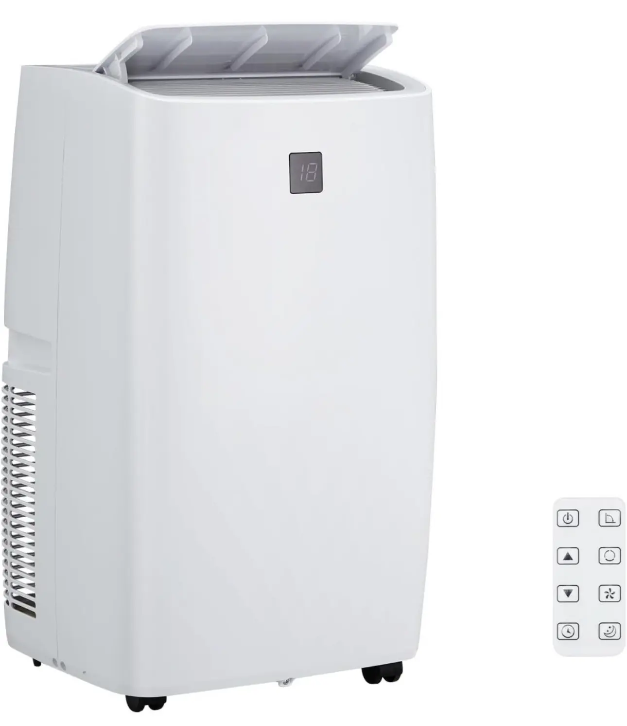 14000 BTU Portable Air Conditioner 3-in-1 Air Cooler w/Dehumidifier & Fan Mode