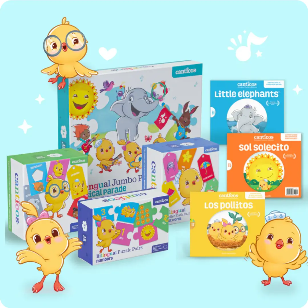 El Paquetazo Bebé Bilingüe: Floor Puzzle, Numbers Puzzle, Stroller Cards & Lift-the-Flap Books Preschool Learning Tool Preschool Development Kit