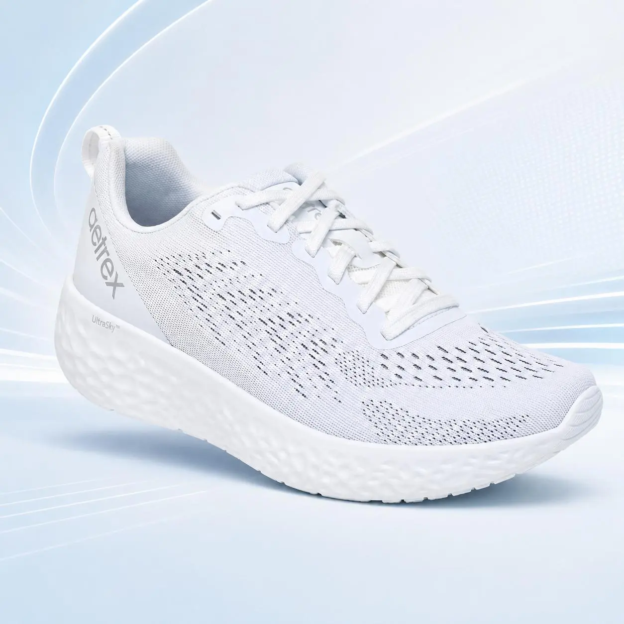 Aetrex Danika Women’s Comfortable Walking Sneakers | Arch Support Orthotic Shoes for Plantar Fasciitis & Foot Pain