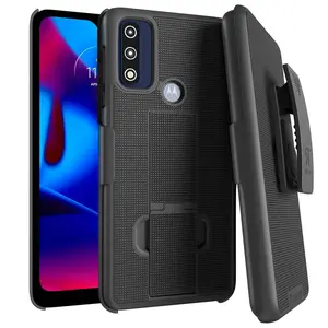 For Motorola Moto G Pure Belt Clip Holster Phone Case