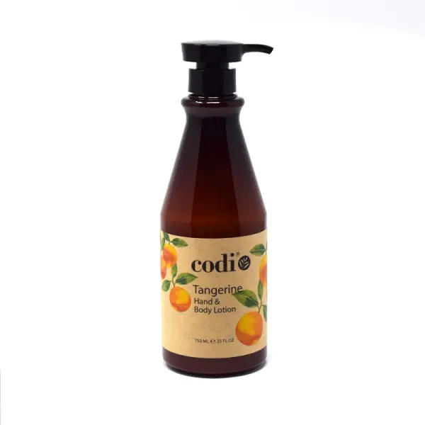 Codi Tangerine & Cherry Scent Hand & Body Moisturizer (750mL) - Gentle, Daily, Hydrating Body Care Lotion with Natural Extracts, Non-Greasy, Moisture-Locking, Nourishing Formula for All Skin Types