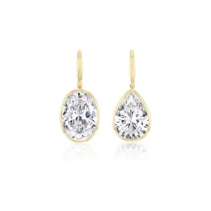 Mismatched Drop Earrings