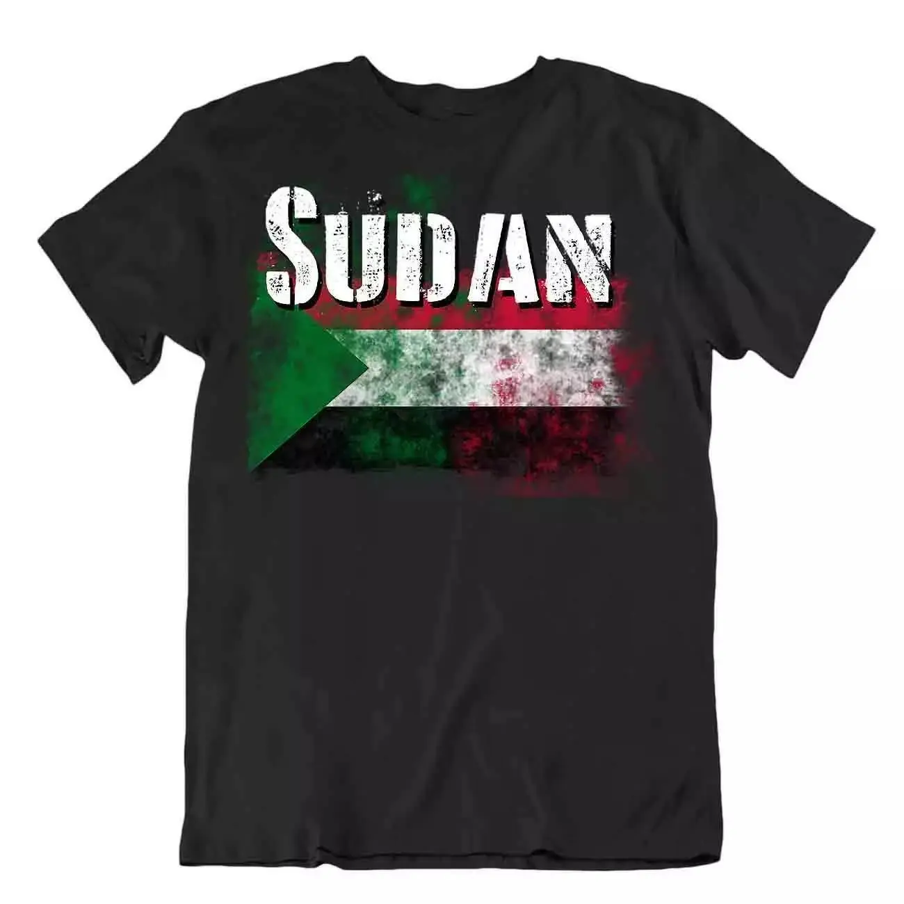 Sudan flag Tshirt T-shirt Tee top city map Islam agriculture GOOD nation