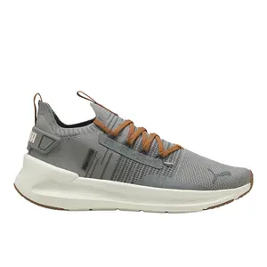 PUMA Mens Softride Symmetry Fuzion Running Sneakers Shoes - Grey