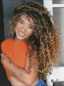 14Inch GoGo Curl Crochet Hair Curly Crochet Hair for Women 6Packs Water Wave Beach Curl Deep Twist Crochet Braids Synthetic Wavy Curly Braiding Hair Extensions for Women