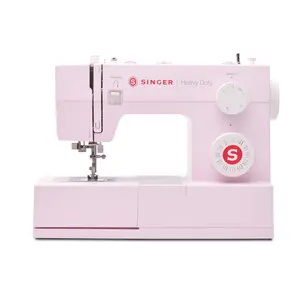 SINGER® Heavy Duty 4452 Rosewater Pink Sewing Machine & Hard Case Bundle