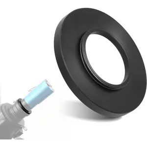 T2 Female Thread to C-Mount Telescope Camera Adapter, Telescope Accessories can Easily Convert T2 mounting Port or T2 mounting Microscope trinocular phototube to C-Mount Type.