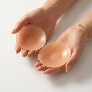 Extra Thick Silicone Nipple Covers For Women Reusable Adhesive Bra Pasties For Strapless Dress