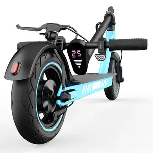 10-Inch Tires D9 E Scooter 350W Brushless Motor Drum Brake 19MPH Max Speed 10.5Ah Battery 3 Speed Modes Foldable Portable Front Rear Lights City Commuter App Smart Control