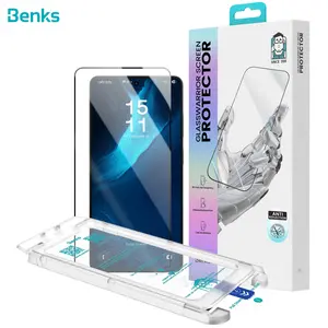Benks Ultra Shield HD Screen Protector for Samsung Galaxy S26 Ultra – Aluminosilicate Glass, Crystal Clear Transparency, Smooth Touch, Durable Scratch Resistant, Easy Installation