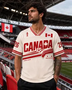 Maple Canada Soccer Kit, Personalized Football Shirt, Custom Name Retro Jersey, Canada Gameday Apparel - Youth & Adults Sizes
